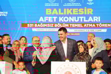 Depremzedeler için temel atıldı: 531 yeni konut yolda