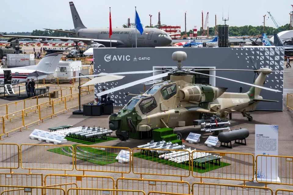Pakistan Inducts Chinese Z-10ME Attack Helicopters