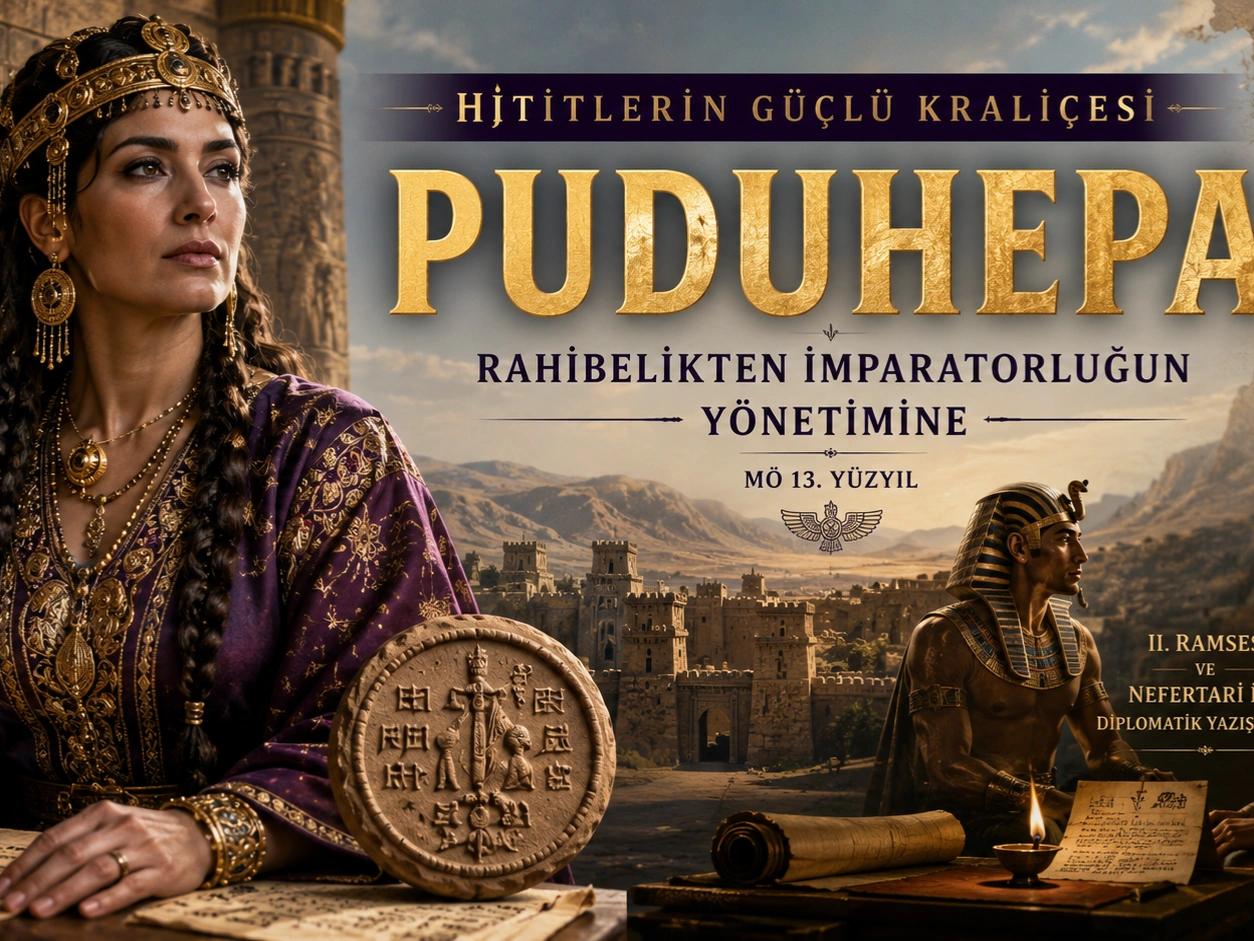 Hititlerin güçlü kraliçesi Puduhepa