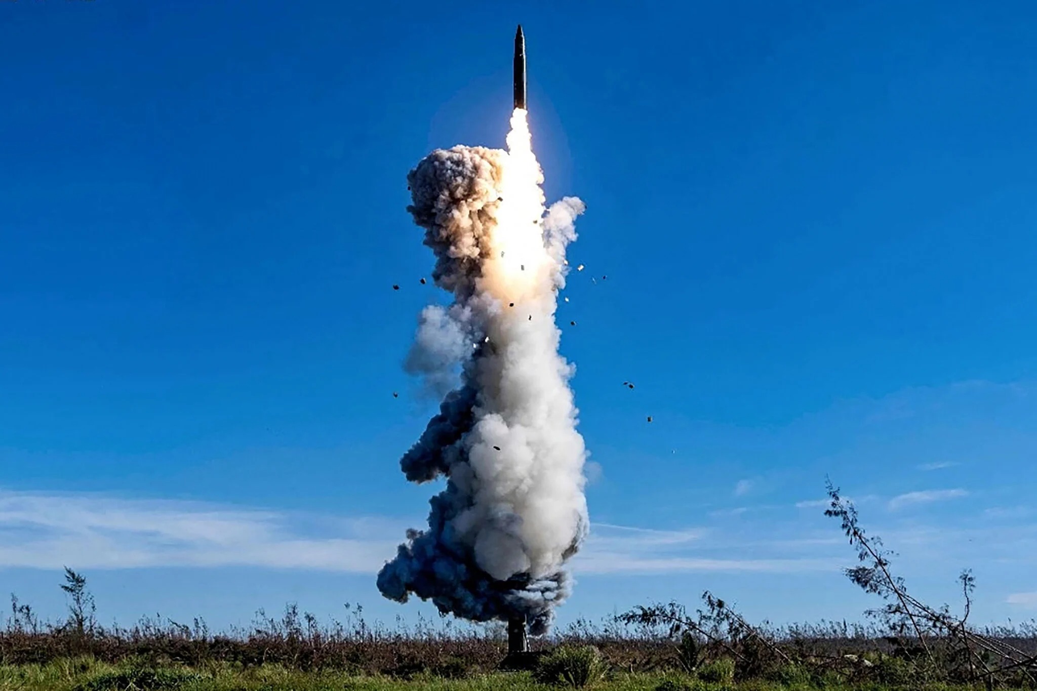 China Test Fires Long-Range Ballistic Missile into Pacific