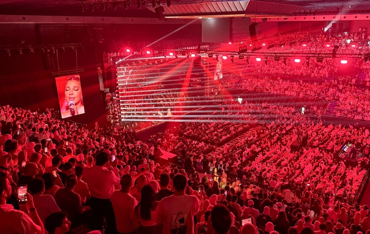 Konser "Assala'nın dönüşü" adıyla düzenlendi
