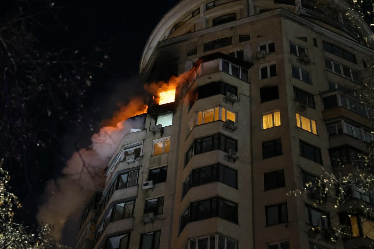 Rusya Ukrayna'nın başkenti Kiev'e saldırı düzenledi