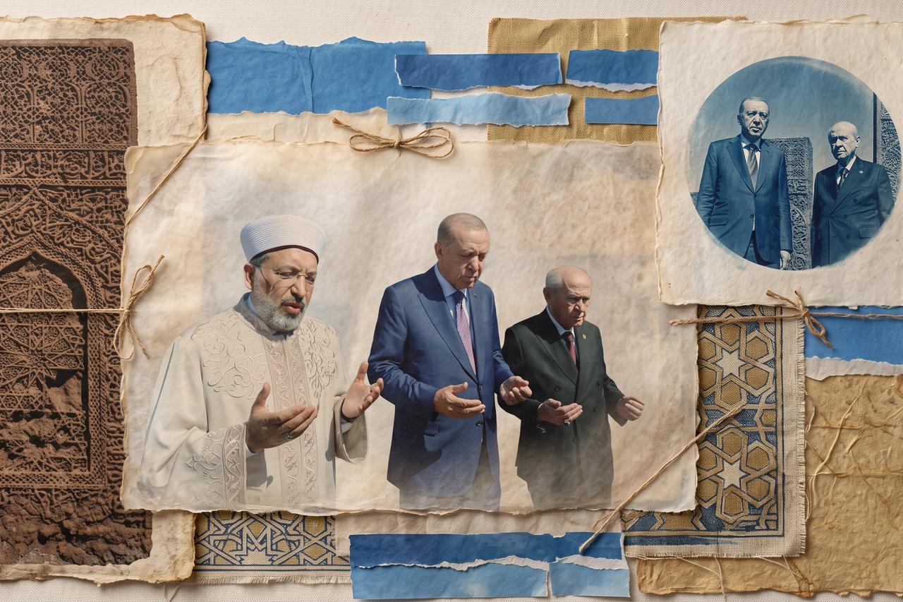 Cumhurbaşkanı Erdoğan ve Devlet Bahçeli Ahlat Selçuklu Kabristanı'nda