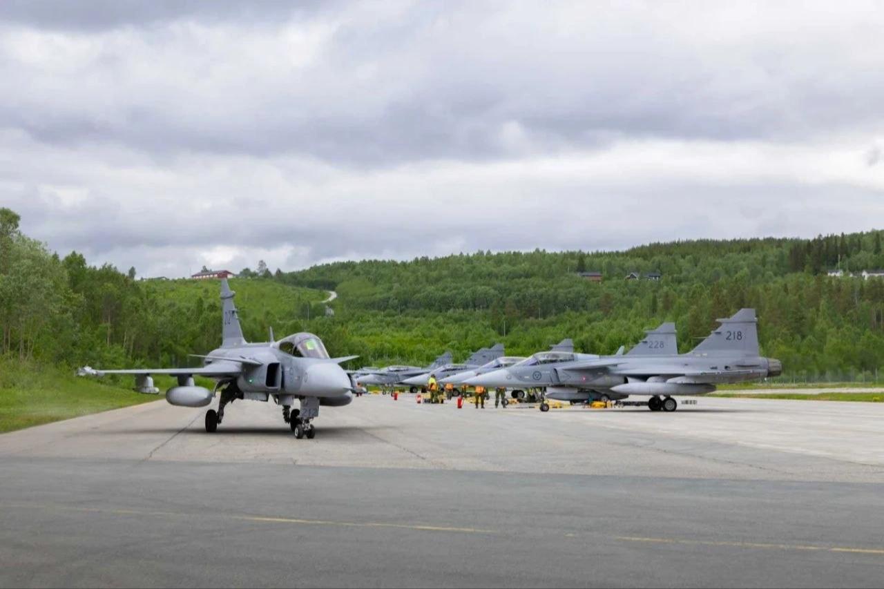 Macaristan’a ait Gripen savaş uçağı düştü