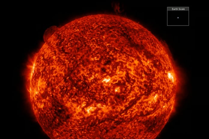 ABD Ulusal Okyanus ve Atmosfer Dairesi'nden (NOAA) güneş patlaması açıklaması