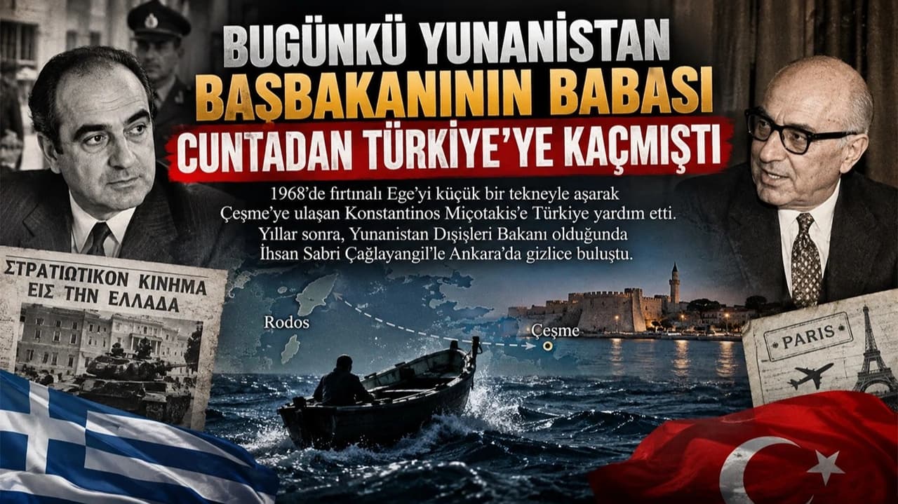 Bugünkü Yunanistan   başbakanının babası cuntadan Türkiye'ye kaçmıştı