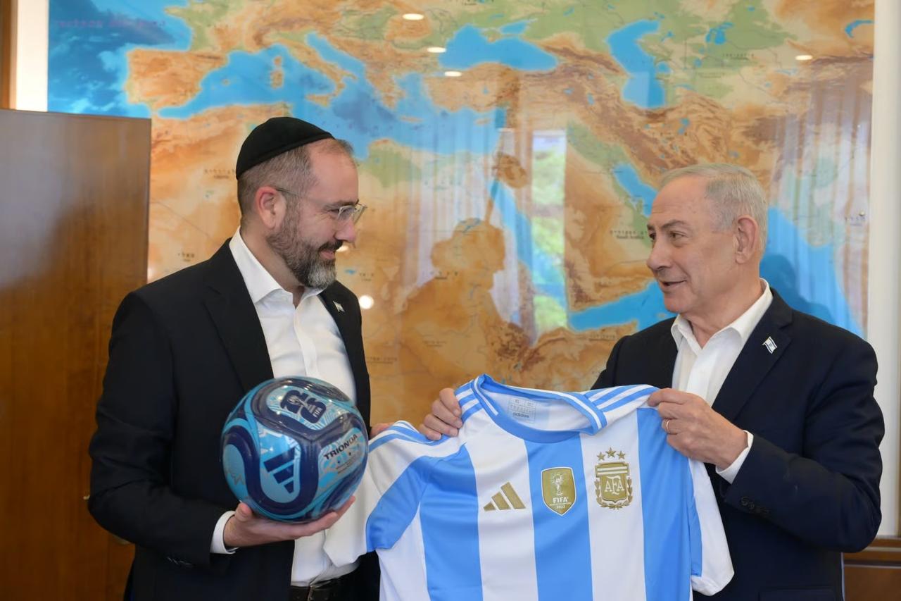 Netanyahu'dan Arjantin'e destek