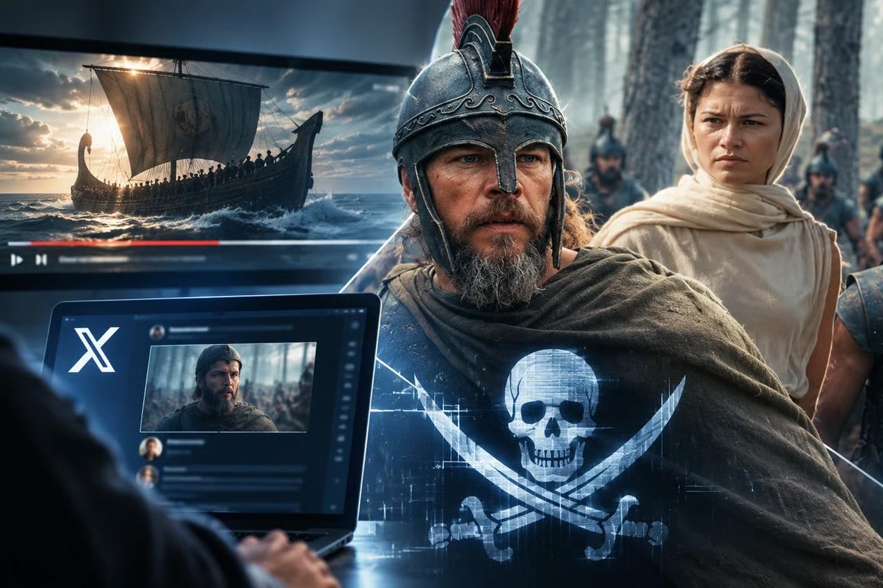 The Odyssey filmi X'e düştü! Korsan görüntüler milyonlara ulaştı
