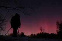 Polonya'da büyülü anlar: Gözlerini gökyüzünden alamadılar