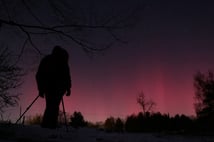 Polonya'da büyülü anlar: Gözlerini gökyüzünden alamadılar