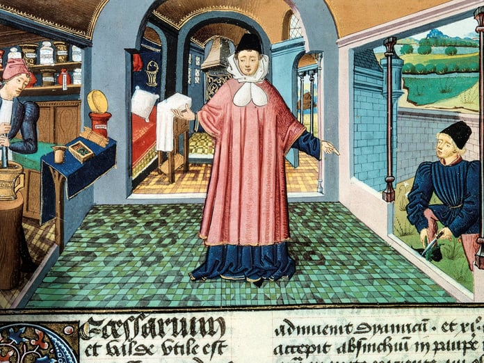 Orta Çağ Avrupası'nda eczacılık nasıldı?