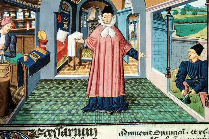 Orta Çağ Avrupası'nda eczacılık nasıldı?