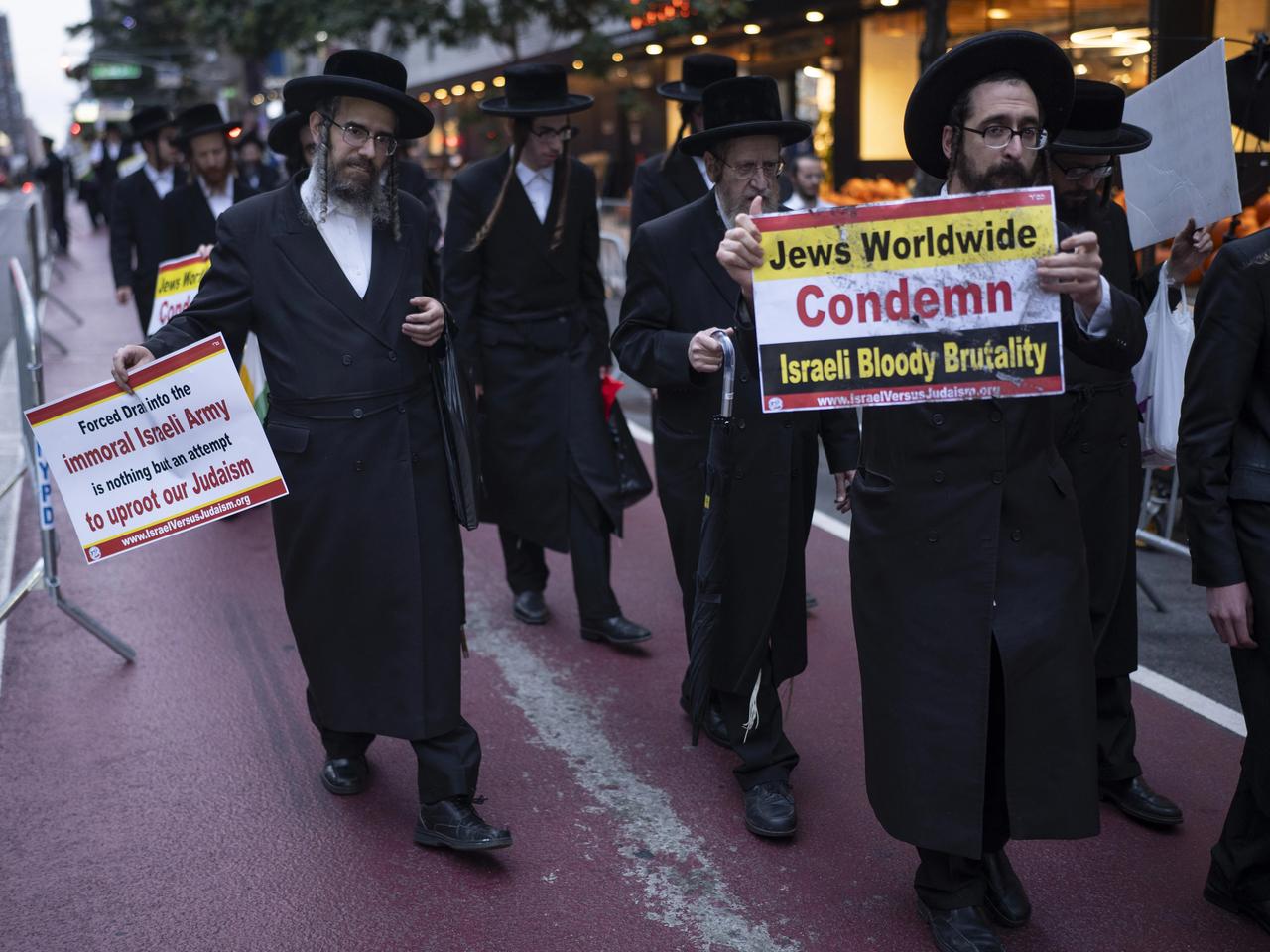 Antisiyonist Yahudilerden Netanyahu’ya protesto