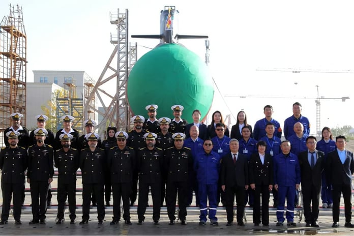 Pakistan Donanması, dördüncü Hangor sınıfı denizaltı PNS Ghazi’yi Çin’de denize indirdi