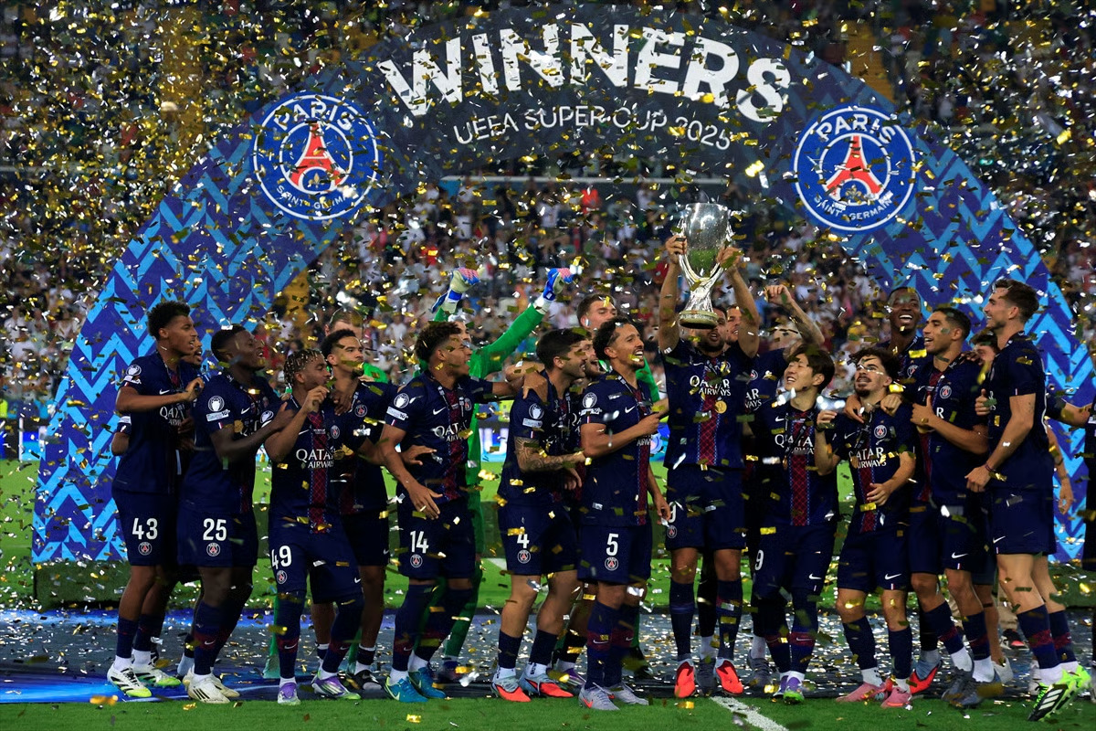 UEFA Süper Kupa PSG'nin