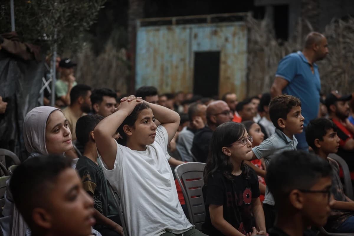İspanya'nın zaferi Gazze'yi sevince boğdu