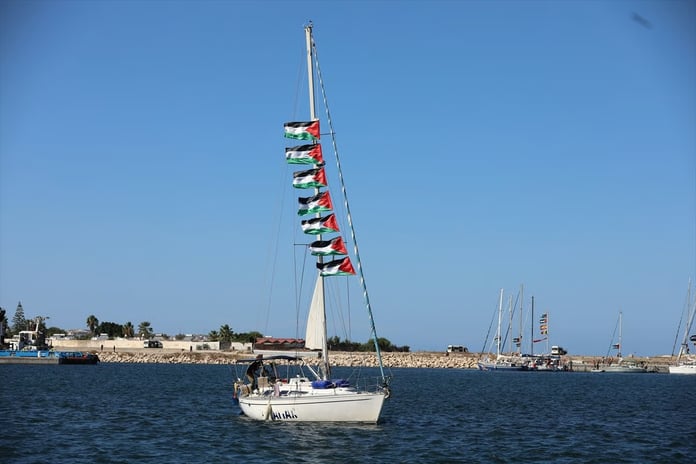 Küresel Sumud Filosu Gazze'ye yardım ulaştırmak için yola çıktı