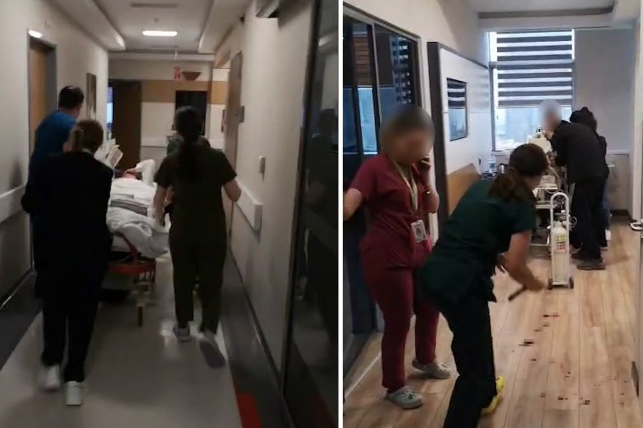 Doktor müdahalesi olmadan doğum yaptı