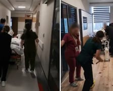 Özel hastanede skandal: Doktor müdahalesi olmadan doğum yaptı