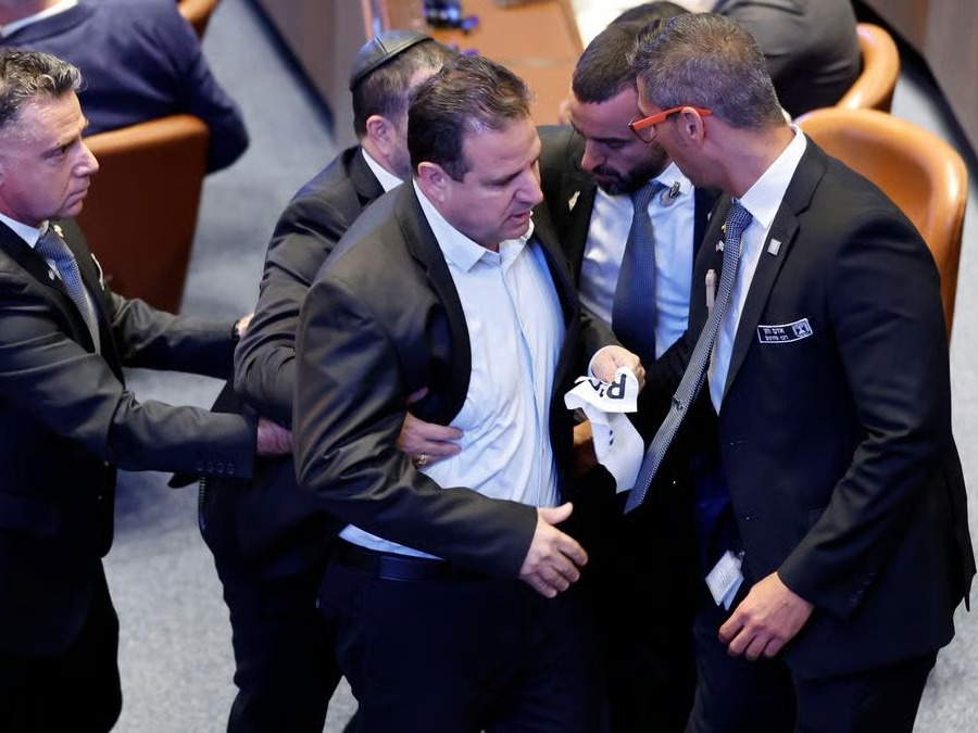 Trump Protested in the Knesset