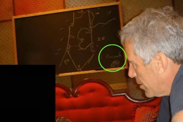 Epstein belgelerinden Barak imzalı harita çıktı