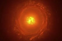 Evrenin en büyük yıldızlardan biri patlamanın eşiğinde