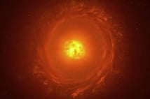 Evrenin en büyük yıldızlardan biri patlamanın eşiğinde