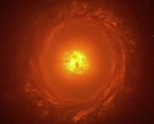 Evrenin en büyük yıldızlardan biri patlamanın eşiğinde