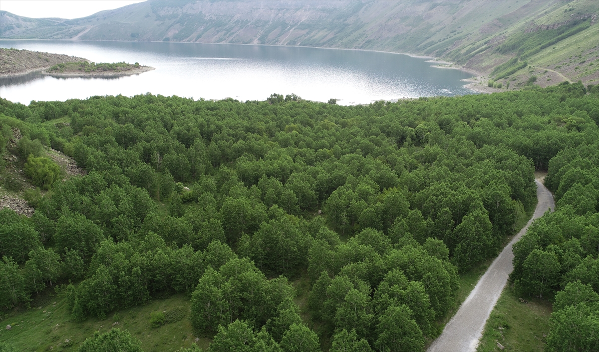 Muhteşem manzaralı Nemrut Kalderası