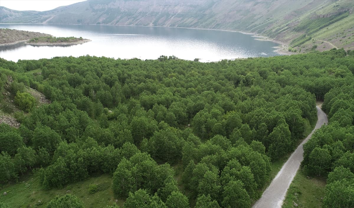 Muhteşem manzaralı Nemrut Kalderası