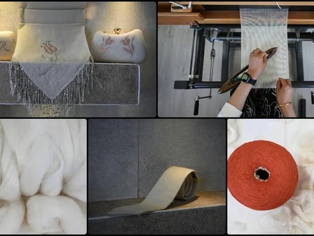 Osmanlı'nın ihraç ürünü sof kumaşı yeniden canlanıyor