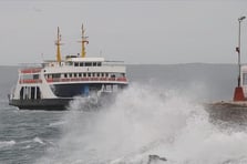 Güney Marmara'da hava koşulları ulaşımı durdurdu