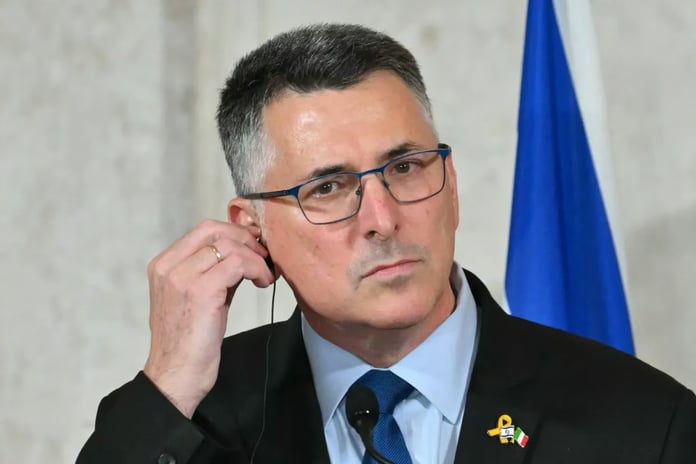 İsrail Dışişleri Bakanı Sa'ar'dan Gazze açıklaması