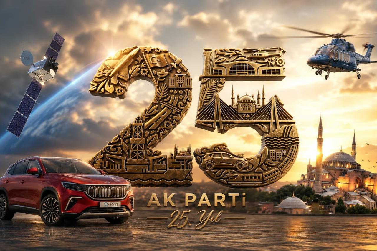 AK Parti'nin 25. yıl logosundaki simgeler neyi anlatıyor? 