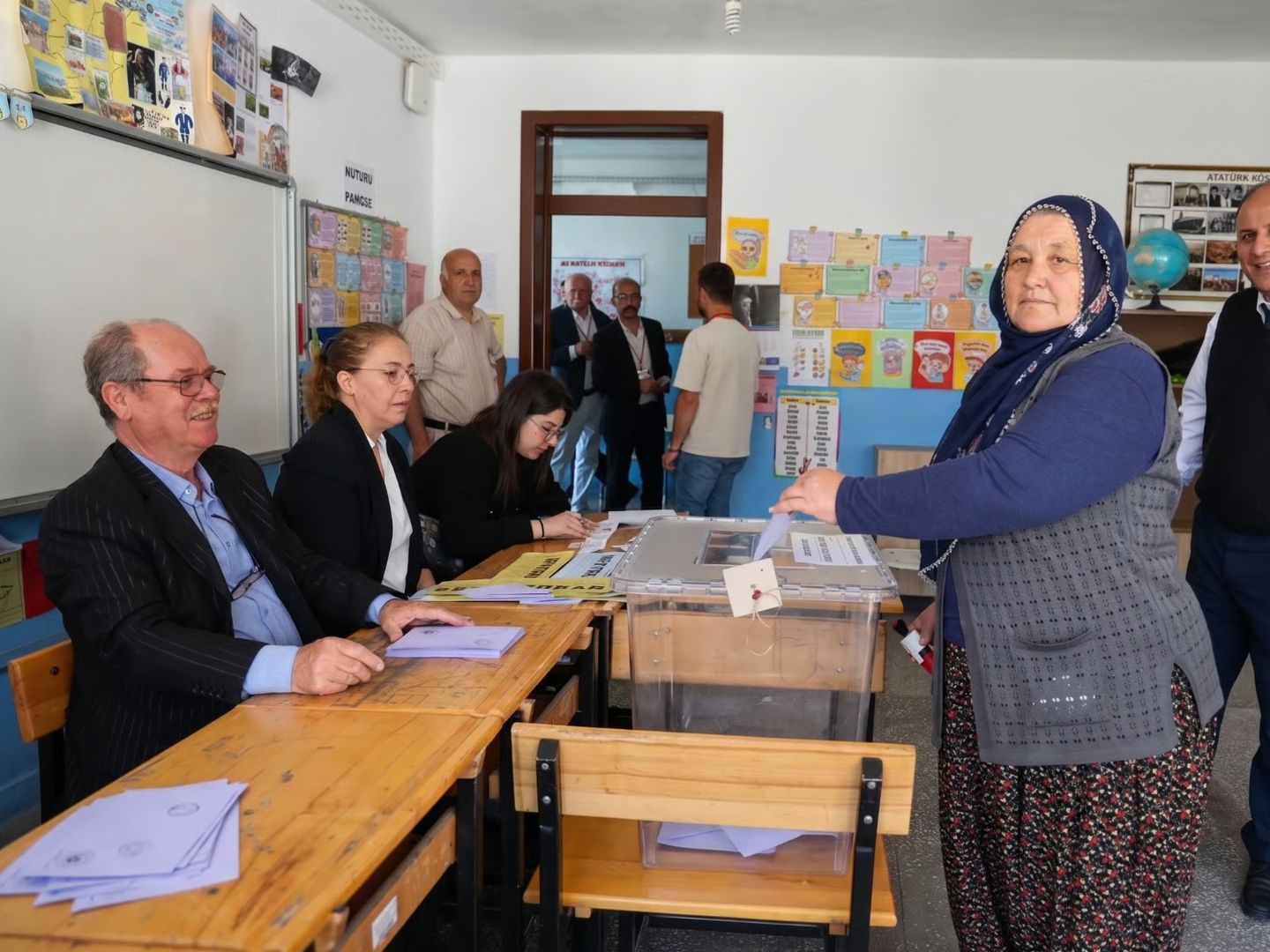 YSK kararını vermişti, sandıklar kuruldu! Nevşehir'in Mustafapaşa beldesinde seçim heyecanı