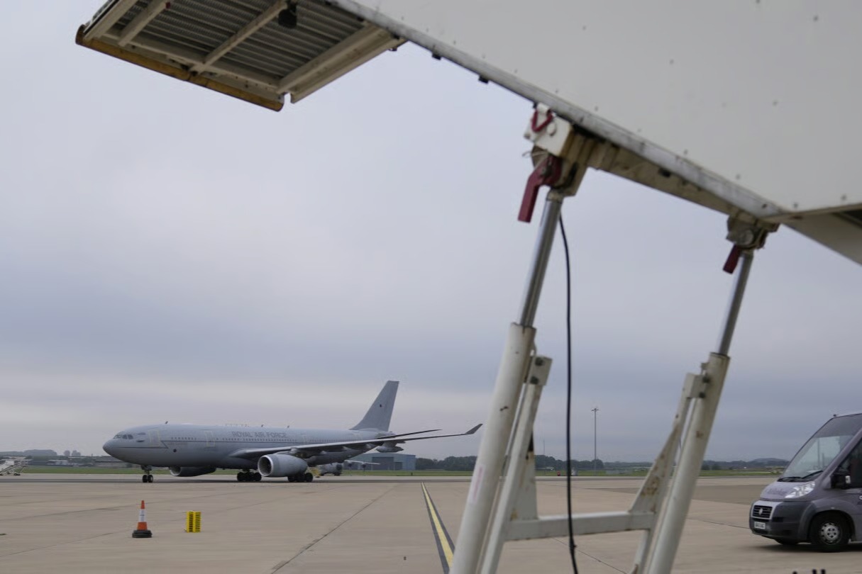 Pro-Palestinian activists damage planes at UK military base