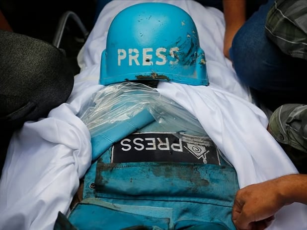 Cezayir'den İsrail'in gazeteci katliamlarına sert tepki