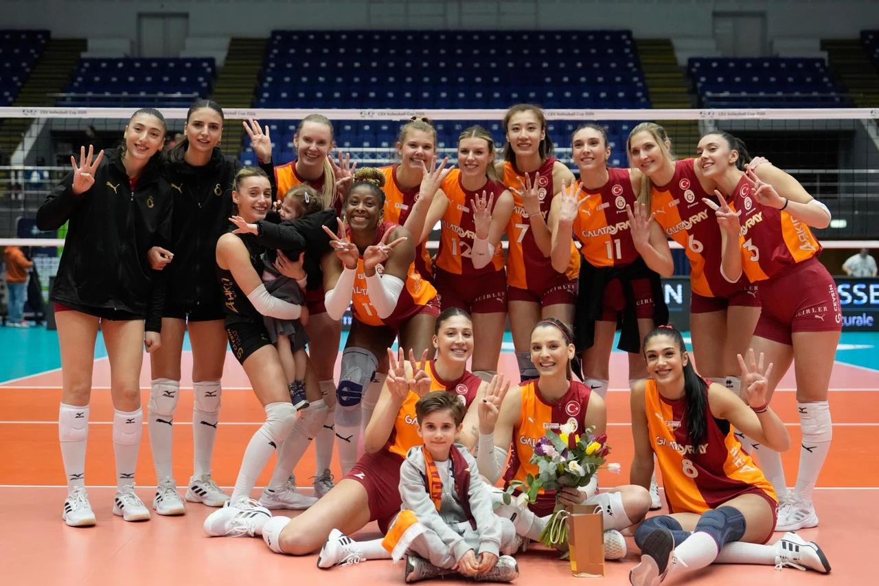 Galatasaray CEV Kupası’nda finale yükseldi