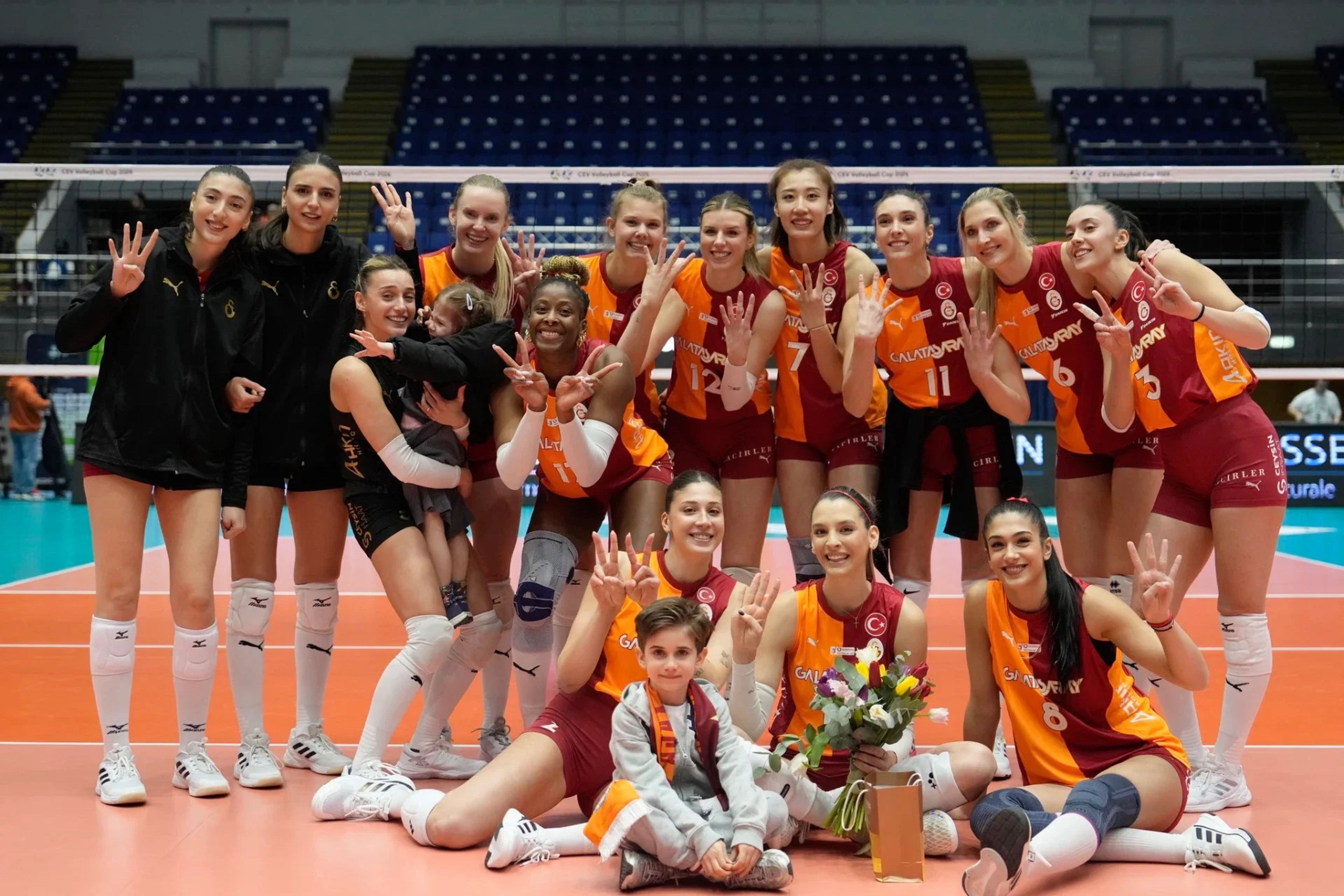 Galatasaray CEV Kupası’nda finale yükseldi