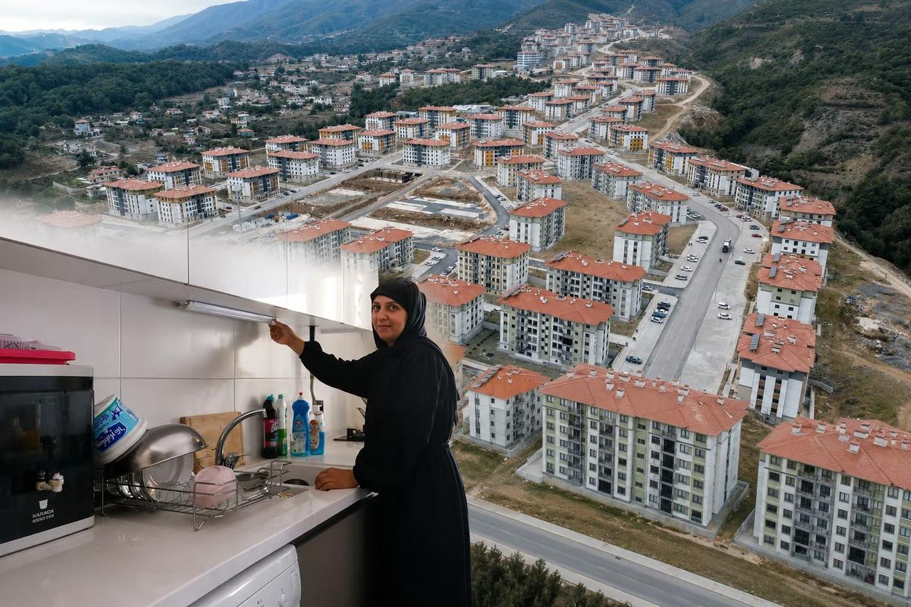 Baykar konutlarında yaşayan depremzedelerden Haluk Levent’e 