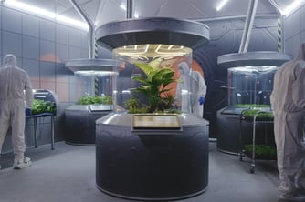 Mars'ta Gıda Devrimi: İlk Defa Besin Üretildi