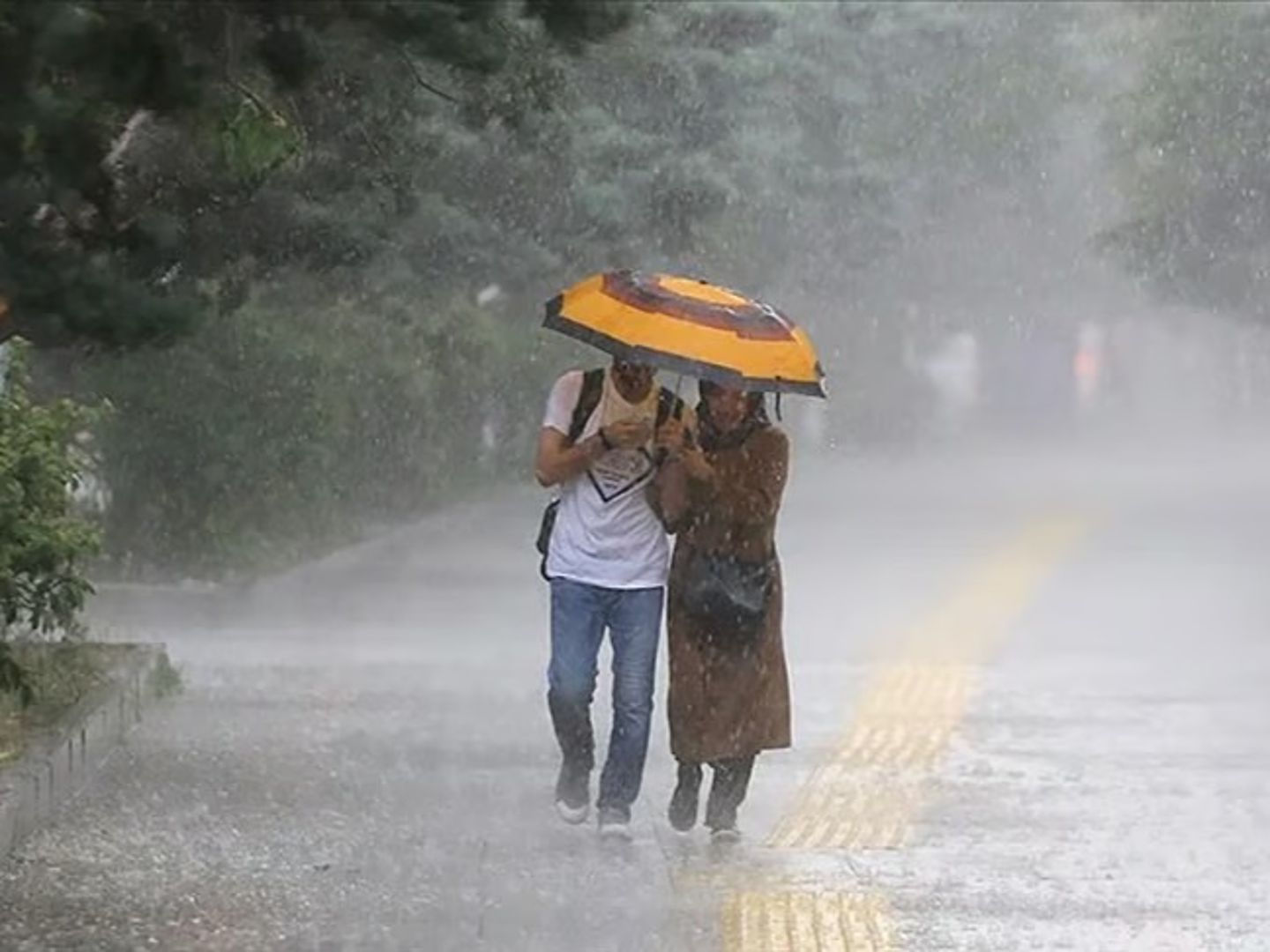 Meteoroloji'den 5 il için turuncu kodlu uyarı! İşte kuvvetli sağanak beklenen bölgeler