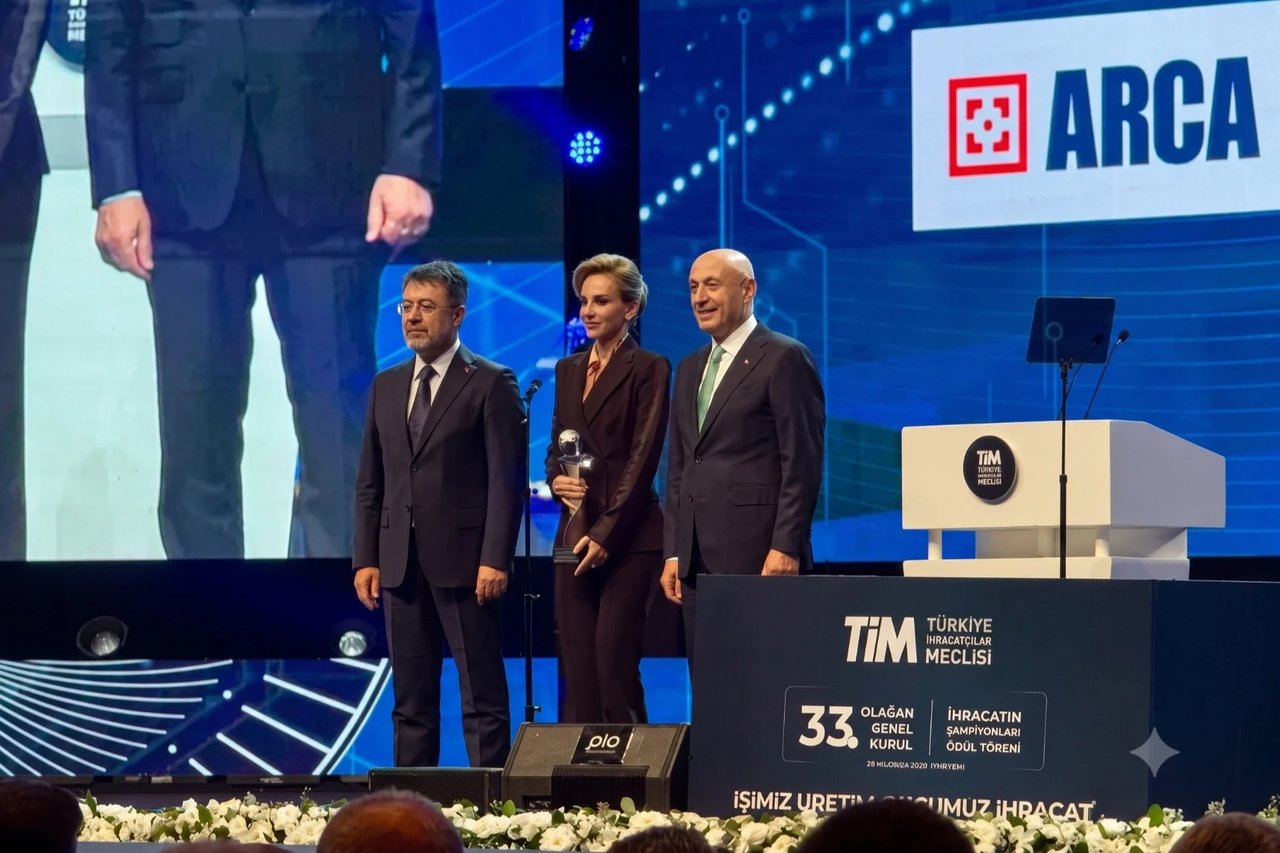 ARCA 2025 ihracat şampiyonu oldu!