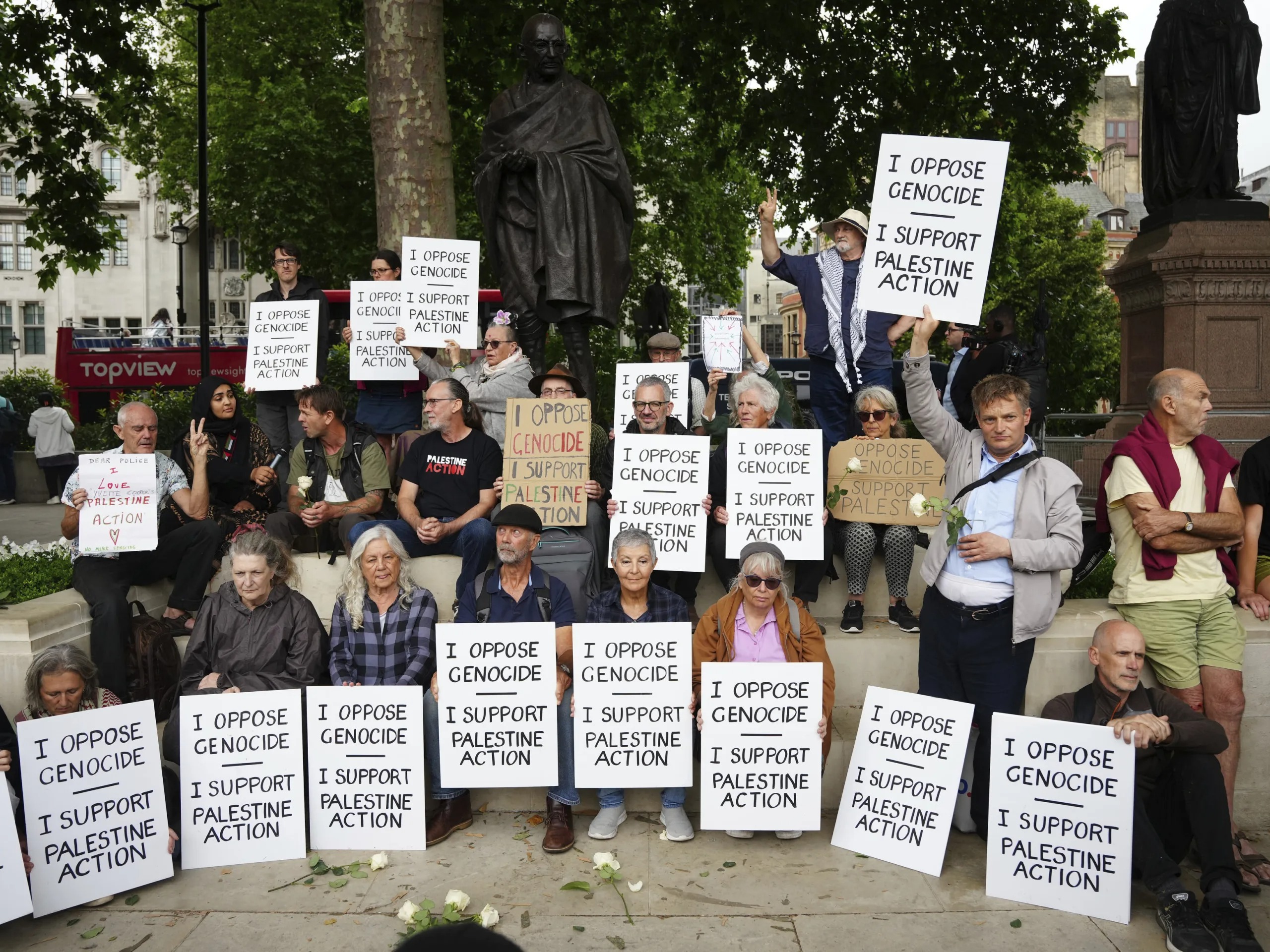 42 Arrested At London Protest Supporting Palestine Action
