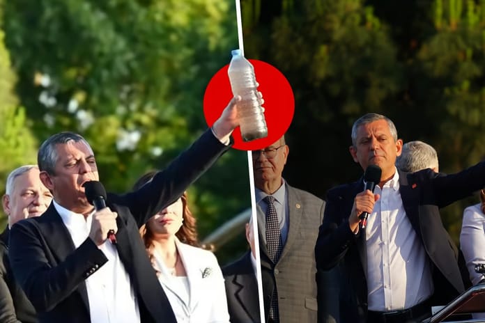 Özgür Özel'in elindeki kirli suyun sebebi CHP'li belediye çıktı