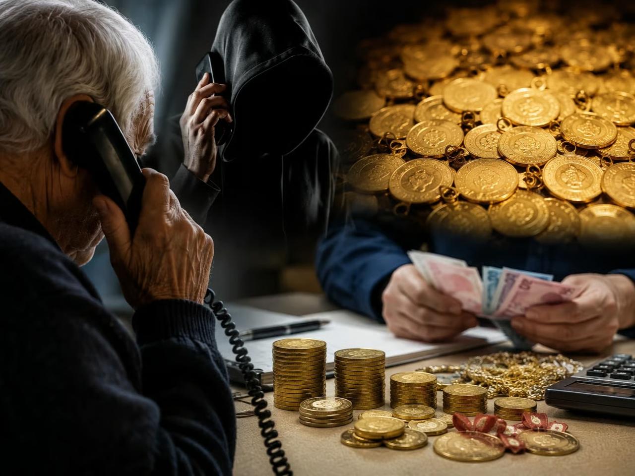 72 milyon liralık altınını dolandırıcılara böyle kaptırdı!