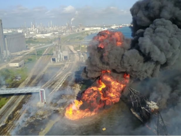 Roma'da akaryakıt istasyonunda patlama meydana geldi