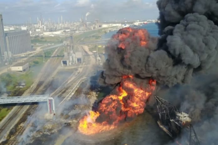 Roma'da akaryakıt istasyonunda patlama meydana geldi