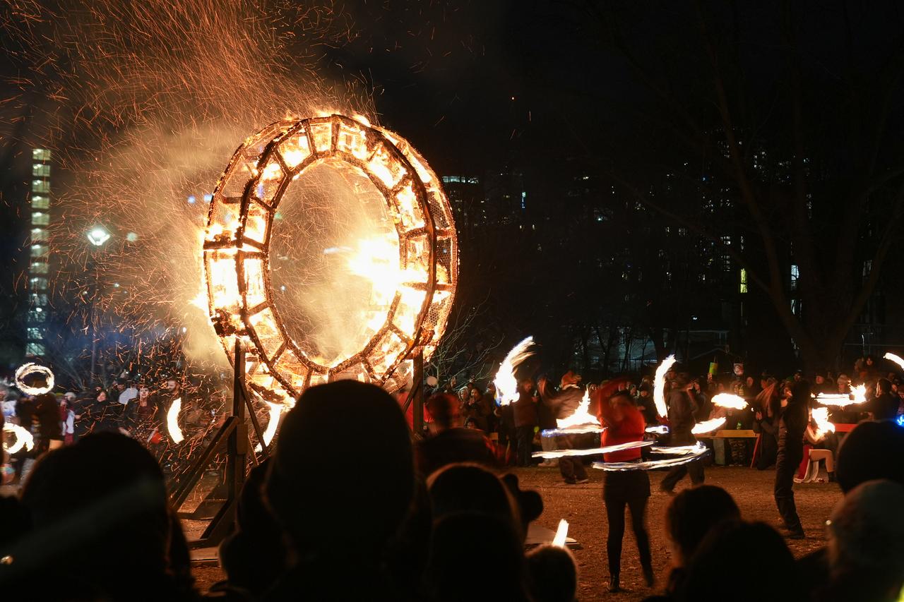 Toronto’da geleneksel Kış Gündönümü Festivali kutlandı