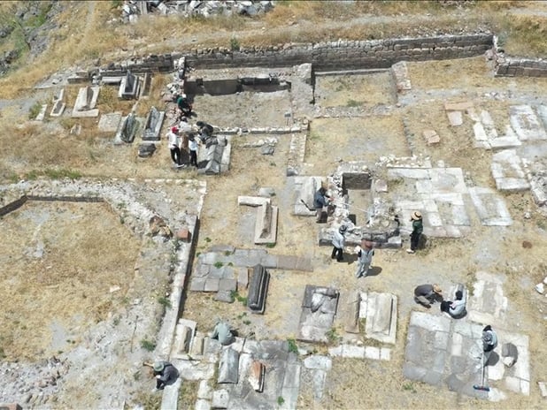 UNESCO Mirası Ani Ören Yeri'nde 6 farklı noktada kazı çalışması başlatıldı